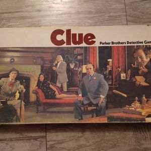 Clue Parker Brothers Detective Game